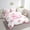 Hotpink, variant on Erosebridal Letter Bedding Sets Twin Size For Teens,Pink Bowknot Comforter Sets with Sheets,Princess Room Decorative,Reversible,Breathable,7-Piece