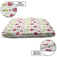 thumbnail image 3 of Cactus Print Pet Bed, Illustration of Celebrating Scene Cinco de Mayo Festival in Mexico, Resistant Pad for Dogs and Cats Cushion with Removable Cover, 24" x 39", White and Multicolor, by Ambesonne, 3 of 4