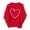 Red-cute sweatshirt for women fall, variant on Graphic Sweatshirts Women Funny Gnome Printed Crewneck Sweatshirt Drop Shoulder Long Sleeve Loose Fit Tops Oversized Casual Pullovers Red M