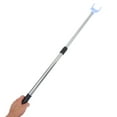 thumbnail image 4 of GOOHOCHY Extendable Closet Rod Black 1Pcs 21.3x2.4x1.0in, 4 of 8