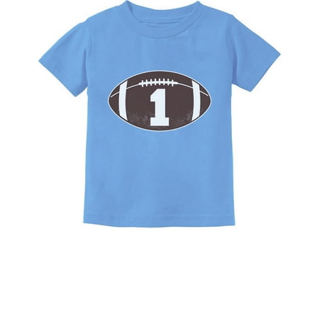 

Gift For 1 Year Old Boy Football Baby Boy 1st Birthday Infant Kids T-Shirt 24M California Blue