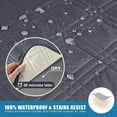thumbnail image 3 of Modern & Waterproof Recliner Cover, Non-Slip Sofa Cover with Pockets, Pet Scratch-Resistant Couch Cover for Sofa, Washable Furniture Protector for Office, Living Room, & Home Decor（Sand）, 3 of 7