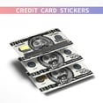 thumbnail image 3 of Morty 100 Dollar Bill Credit Card Sticker, Bank Card Skin Cover,Personalized Stocking Stuffers Gift 4 Pack, 3 of 12