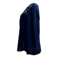 thumbnail image 2 of Blusa George Talla EG Estampado en Pecho Marino, 2 of 4