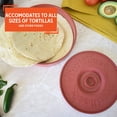 thumbnail image 4 of Calentador de tortillas Imusa, terracota, 20 cm de capacidad, 8 pulgadas, 4 of 8