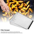 thumbnail image 4 of Herwey Multi-function Kitchen Stainless Steel Cooking Food Frying Shovel French Fries Mesh Scooper Strainer Filter,Strainer Scooper,Filter Scooper, 4 of 7
