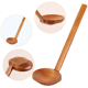 thumbnail image 4 of Cuchara de sopa de madera hecha a mano japonesa de 8,5 pulgadas para ramen, juego de utensilios de madera para cocina, cuchara de madera para olla caliente, 40 piezas, 4 of 6