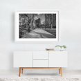 thumbnail image 2 of Washington Square B&W - Philadelphia Pennsylvania Photography Black and White Cityscape Architecture Winter Street Photography White Framed Wall Art Print 24 x 36 inches, 2 of 3