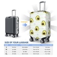 thumbnail image 6 of Haiem Avocado Of A Hear Luggage Cover,Durable, Washable Suitcase Protector With Anti-Scratch Technology - Keep Your Luggage Looking New X-Large, 6 of 9