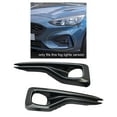 thumbnail image 4 of thinsony 2x Front Fog Light Lamp Cover for Focus 2019 2020 ST-Line carbon fiber, 4 of 9