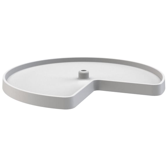 Rev-A-Shelf 3471-28-52 Value Line 28" Pie Cut Single Shelf Lazy Susan - White