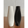 thumbnail image 4 of 2 Floreros Figura Minimalista Decoración Hogar Casa Xtellar Negro Blanco, 4 of 4