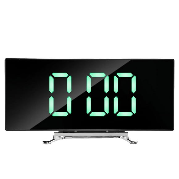 Tanxxt Liquidation Grand Réveil Numérique Grands Chiffres pour Aînés et Malvoyants, Horloges Électriques pour Chambre, Affichage Jumbo Luminosité Entièrement Réglable, Ports USB, Volume d'Alarme Réglable