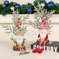 thumbnail image 4 of 3PCS Gnomes Doll Lovely Knitted Hat Mini Xmas Tree Holiday Atmosphere Props Desktop Ornament Faceless Doll Merry Christmas Party Decoration Children Gift, 4 of 6