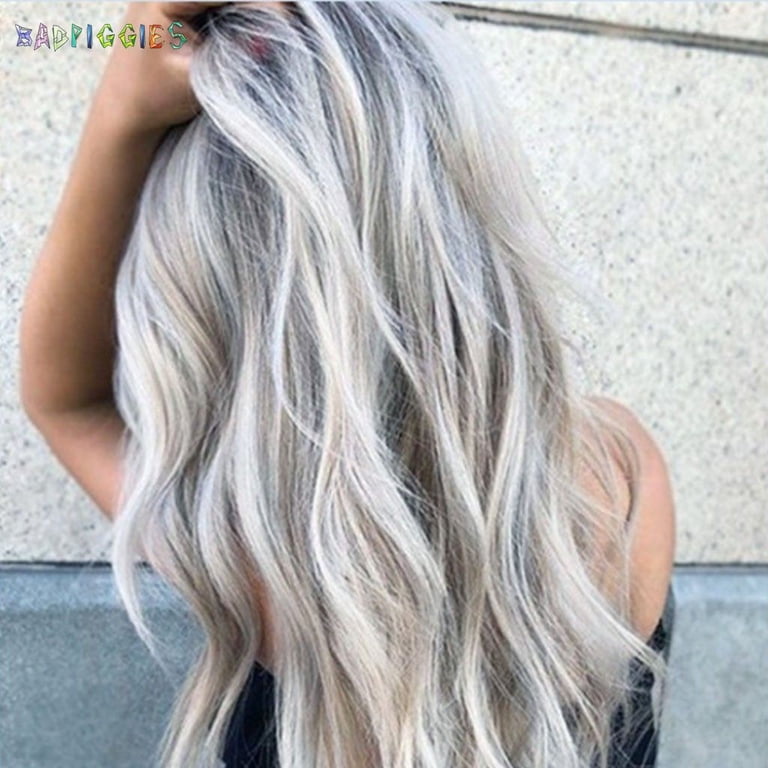 Women Silver Heat Resistant Wavy Curly Cosplay Halloween Bob Party Wig Amazon.com : NOBLE Blue Wig with Bangs 12 Inches Short Bob  main image 3