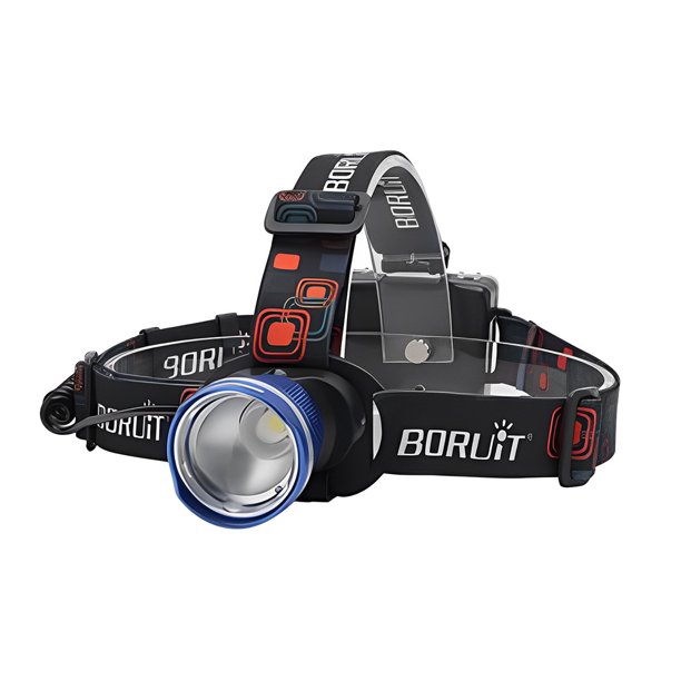 Advancent Linterna frontal de alto brillo para correr, trotar, viajar, 3 modos, linterna frontal IPX5, linterna frontal impermeable, equipo para exteriores Iluminación y accesorios Azul Advancent HA074213-02