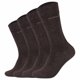 thumbnail image 1 of Calcetines unisex Camano - Calcetines suaves, monocolor, paquete de 4 Marrón oscuro 39-42, 1 of 3
