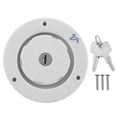 thumbnail image 3 of Gravity Water Inlet, Leakproof Water Inlet Hatch Lockable Sturdy Plastic With 2 Keys For Motorhome For  For Trailer, 3 of 8