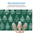 thumbnail image 5 of Bingfone Christmas Trees Large Gaming Mouse Pad,Extended Desk Mousepad With Stitched Edges,Non-Slip Base,Water Resist Keyboard Pad For Gamer, Office & Home, 29.5 X 16 In, 5 of 9