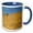 Blue/White, variant on 3drose, Agriculture, Golden Wheat Near Pendleton, Oregon - Us38 Dfr0102 - David R. Frazier, 11oz Two-tone Blue Mug