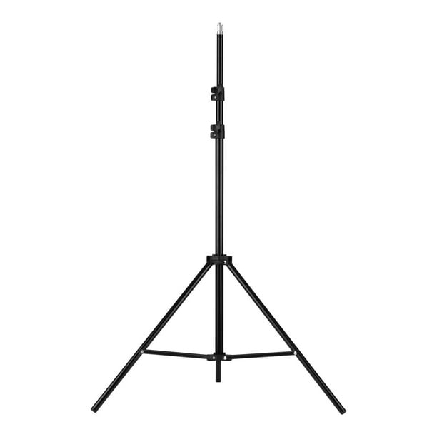 Arealer Adjustable Metal Tripod Light Stand Max. Height 1.6M/5.2ft
