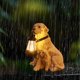 thumbnail image 5 of Adorno Colgante Solar con Forma de Cachorro | Material: Resina | Color: Amarillo | Tamaño: 30 Cm | Luz Led Solar | Decoración para Jardín | 1 Unidad, 5 of 6