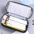 thumbnail image 3 of Awdenio Double Layer Large Capacity Student Pencil Case Storage Bag Pen Organizer Holder, 3 of 3
