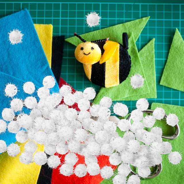 Phenofice 2000Ud Bolas Pompones Para Manualidades En Color Con Acabado Fino