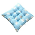 thumbnail image 2 of JingChun Breathable Cushion Chair Pads Square Cotton Chair Cushion with Ties Soft Thicken Seat Pads Anti-drop Cushion Pillow for office, Home, kitchen,Classroom Or Car Sitting, 2 of 6
