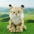 thumbnail image 6 of Realistic Stuffed Animal Plush Toy Real Lifelike Wild Cat Doll with Soft Material for 3-5 Years Gift Collection and Cuddle Companion, 6 of 6