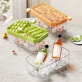 thumbnail image 4 of 32Holes Press Ice Cube Tray Easy Release Storage Box for Party Drinks,Tea,Coffee, 4 of 9