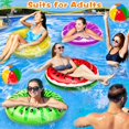 thumbnail image 4 of Flotadores inflables para piscina iGeekid, paquete de 8, para niños y adultos, con pelota, 4 of 4