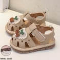 thumbnail image 2 of AUNVITO Infant Cherry Squeaky Sandals Hook & Loop Closure Soft Sole Non-Slip Breathable Comfortable Casual Shoes, 2 of 3