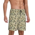 thumbnail image 2 of Pofeuu Dreamcatcher1 Print Men's Soft Woven Elastic Waistband Sleep Pajama Short-Large, 2 of 6