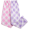 thumbnail image 6 of Sweet & Sassy Girls' Flannel Fleece Pajamas - 4 Piece Long Sleeve Button Down Shirt and Pants Sleepwear Pants Set (4-16), 6 of 7