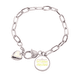 thumbnail image 1 of El dolor gana por ahora. Pulsera de cadena de corazón joyería encanto moda, 1 of 3