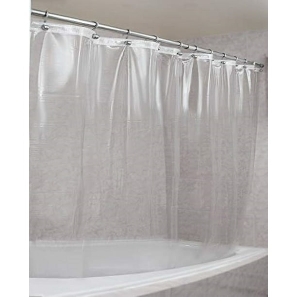 EPICA Doublure de rideau de douche en vinyle transparent très