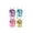 (1Pc, Random Color) Easter Bunny#6, variant on Easter Party Favors 5-Pack, Funny Face Egg Squeeze Toys, Soft Stretchy & Assorted Pastel Colors for Easter Celebrations (5Pcs, Random Color)