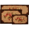 Better Homes and Gardens Brown Floral Accent Rug