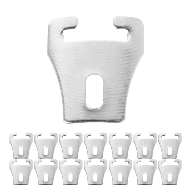 MERRYHAPY 30Ud Clips Metálicos Para Montaje De Empotradas Con Superficie Lisa Para Instalación Segura