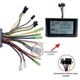 thumbnail image 2 of Greeniant Conjunto de controlador de bicicleta eléctrica con pantalla LCD, controladores de protección, Motor sin escobillas, reemplazo de Bicicletas eléctricas, 2 of 6