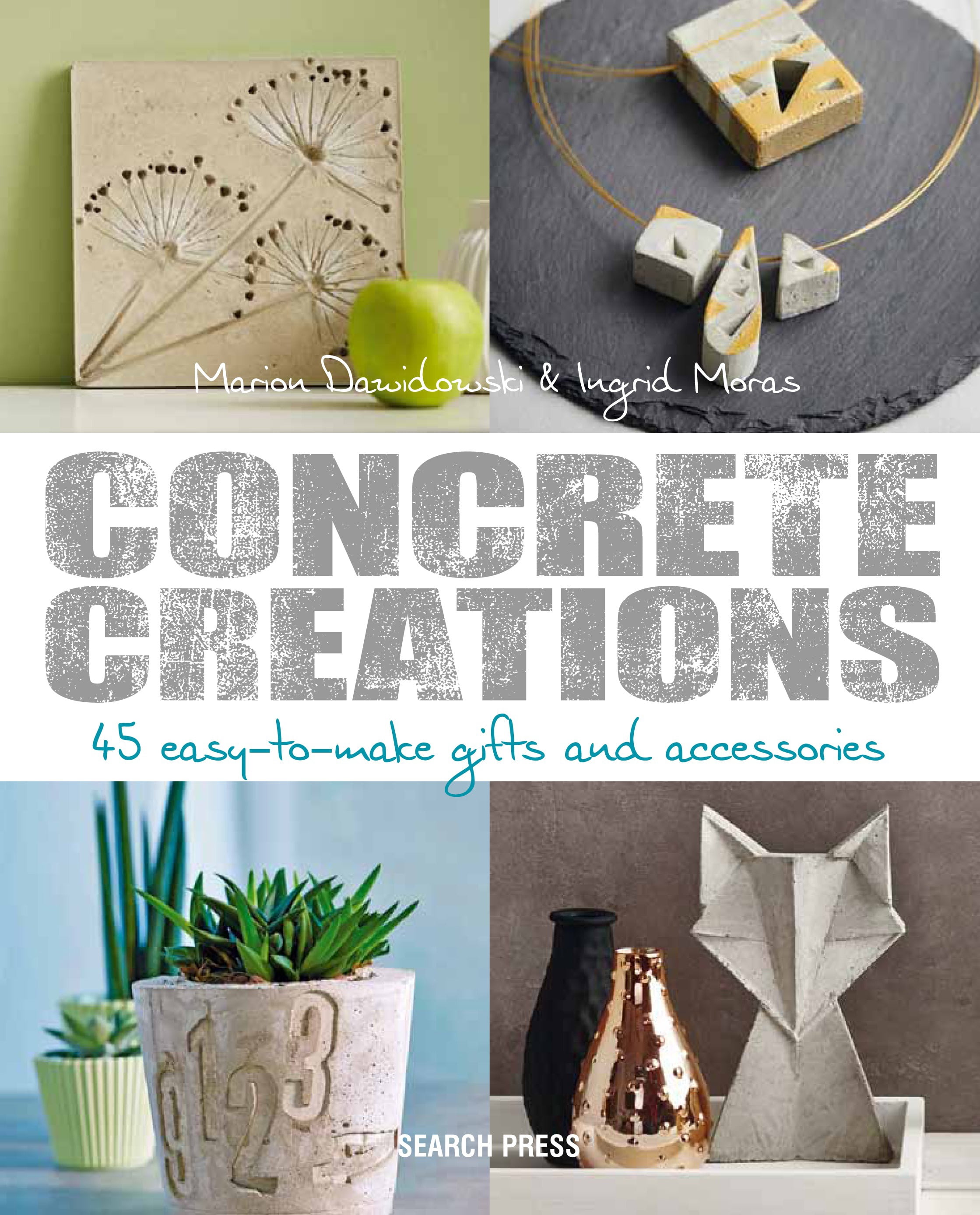Search Press Books-Concrete Creations-SP-51595