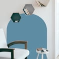 thumbnail image 3 of Arch Wall Decal Sticker - Boho Wall Decor Sticker for Living Room, Removable Wall Mural Boho Decor, Removable Arch Wall Stickers Wallpaper, Wall Murals Peel and Stick, 3 of 8