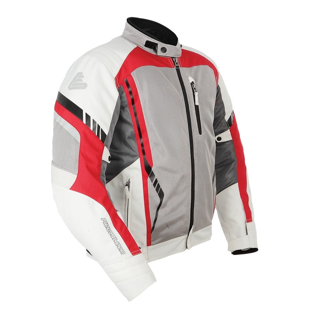 Fieldsheer Helix Mesh Jacket Silver Red SM Walmart