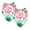 Multi-colored, variant on PhooArto Bee Retro Map Pattern Dog Bandanas, 2 Pack Soft Washable Pet Scarf Triangle for Large Dogs Puppies and Cats