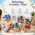 thumbnail image 7 of Octopus Mosaic Kit, Beginner Friendly DIY Glass Craft Set, Marine Animal Mosaic Tile Art, Handcrafted Home Decoration and Gift Ideas, 7 of 7