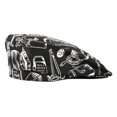 thumbnail image 1 of jinwen Chapeau de Chef Unisexe Adulte Imprimé Accessoire de Fête Vaisselle Imprimé, 1 of 5
