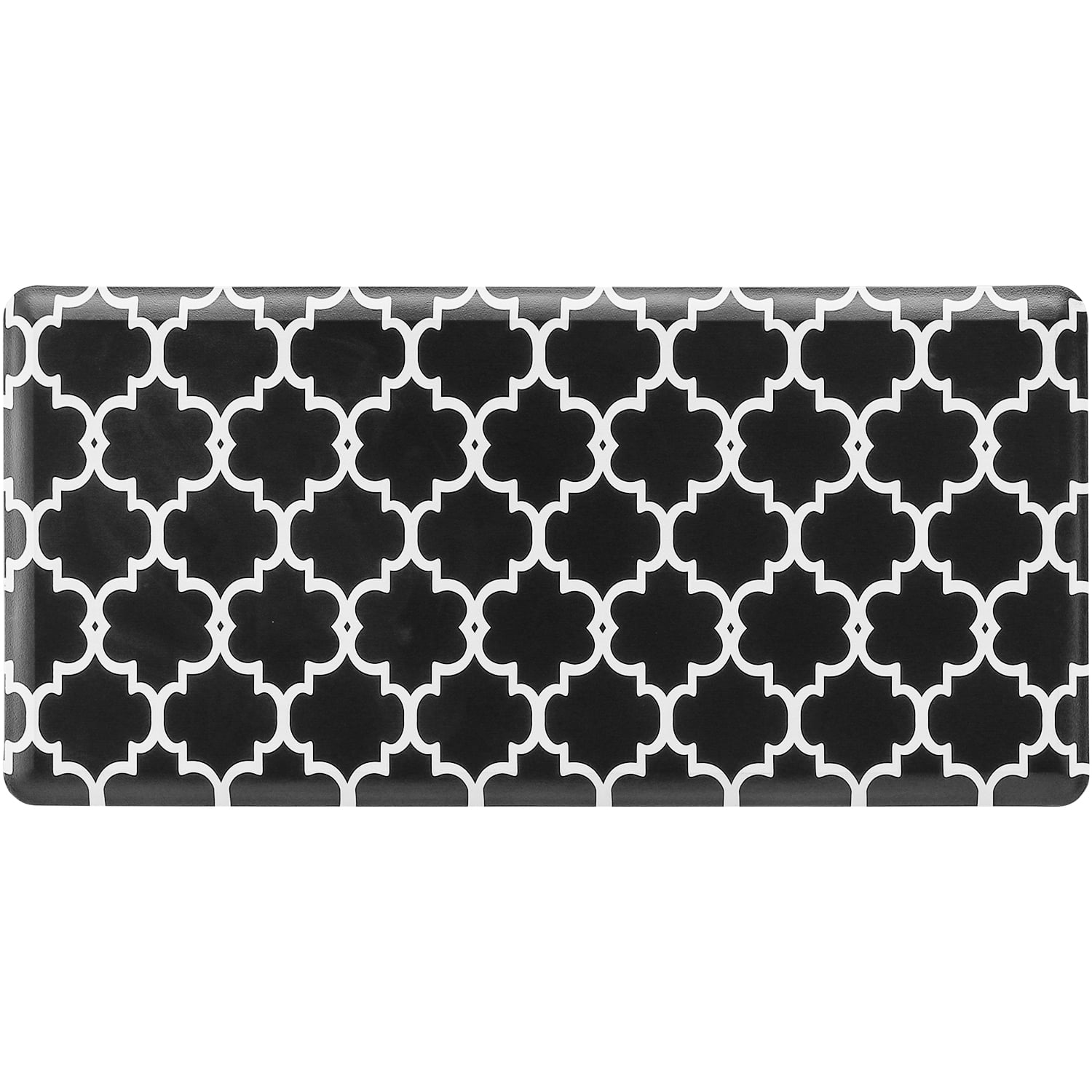 KOKHUB Kitchen Mats and Kitchen Rugs 2 Pieces Black and White, 17