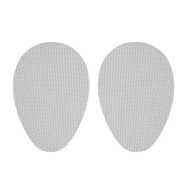 Collar Bolso 1 par de almohadillas protectoras invisibles antideslizantes para zapatos de tacón alto (blanco)