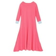 thumbnail image 4 of Baby Girls' Ramadan Abaya With Hijab Full Length Robe Burka Maxi Little Kid Toddler Baby Girl Dresses, 4 of 8
